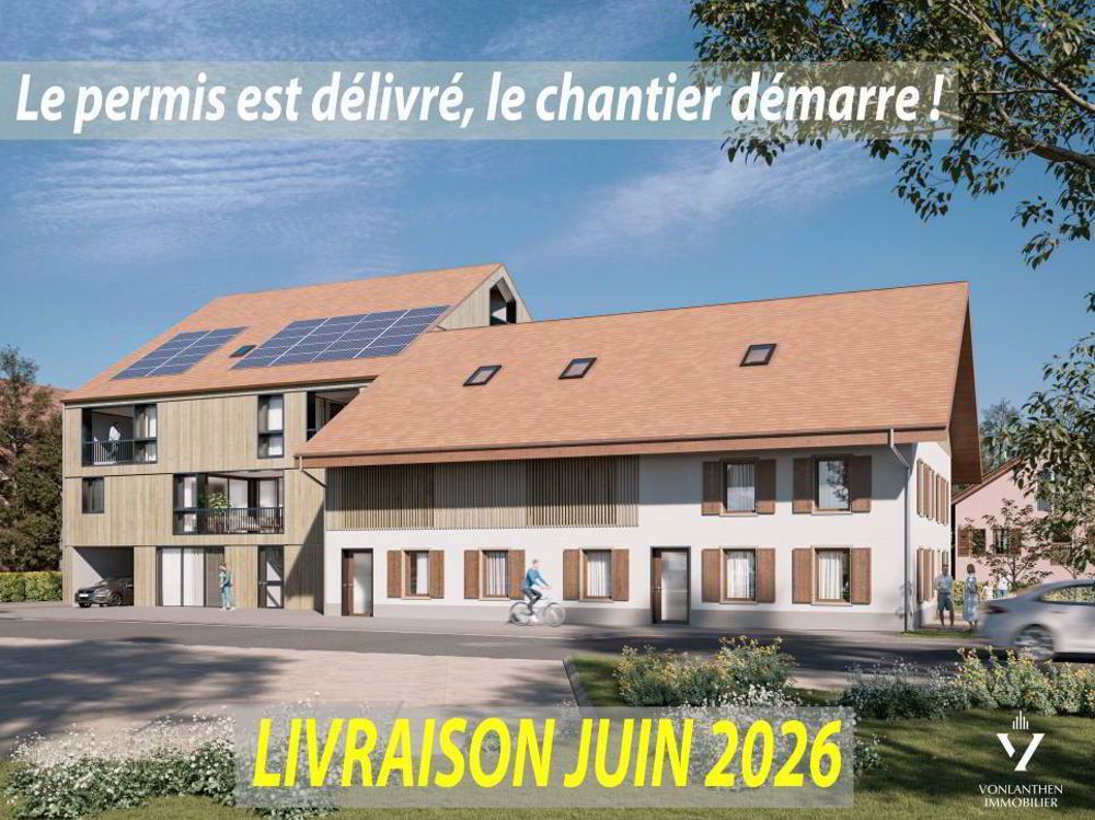 LIVRAISON JUIN 2026 - Lot 4 - 3,5 pces - Terrasse 24m2 - Jardin privé 7m2 | dreamo.ch