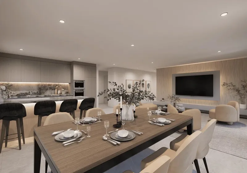 Les Jardins de Broc - Appartement 4,5 pièces - Photo 3