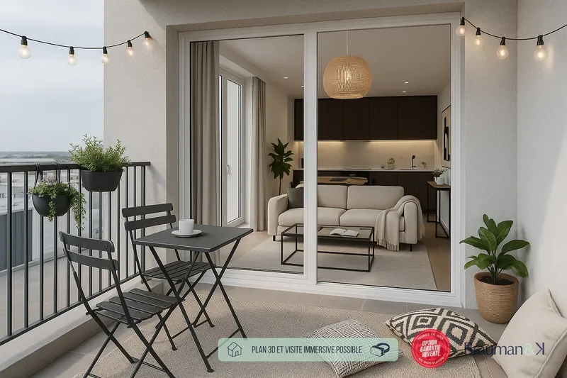 2 PIÈCES de 52m² + EXT(s) de 5m² + PKG(s) - Photo 4