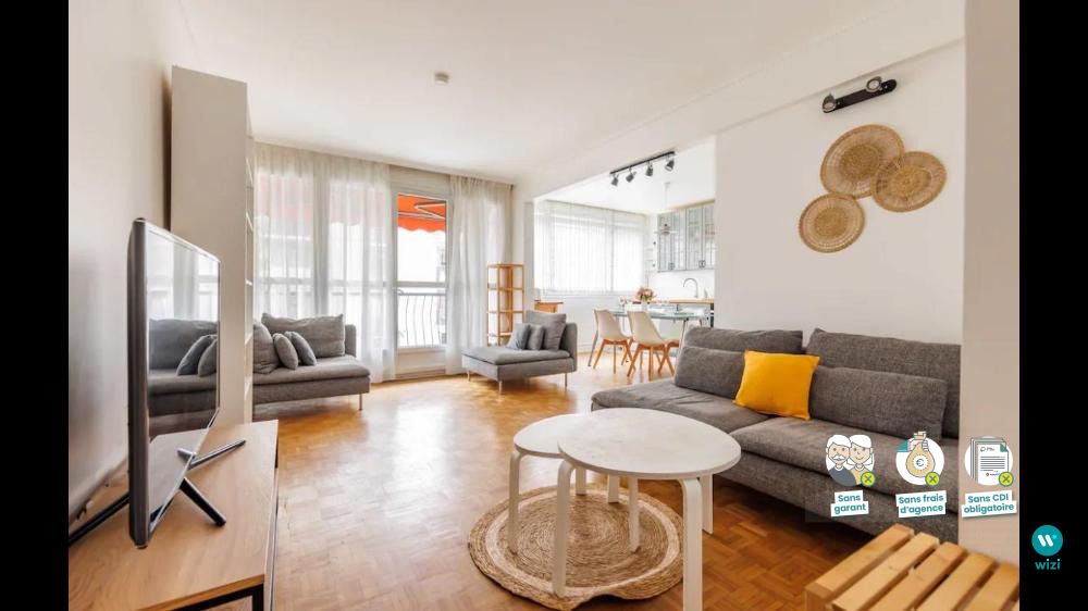 Appartement T3 (61 m²) à louer à Paris ETAGE  2