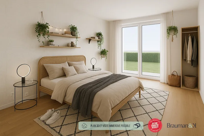 T5 neuf de 149 m² avec terrasse de 25 m² et jardin de 76 m² et parking - Photo 2