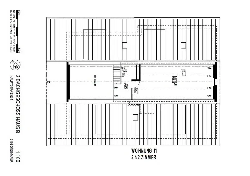 Moderne 5.5-Zimmer-Dach-Maisonette-Wohnung mit Balkon in Steinmaur - Photo 5
