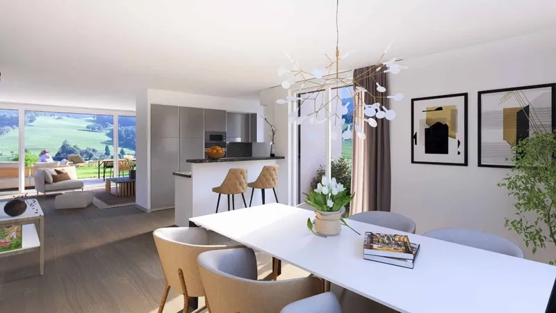 Villa contiguë de 6 pièces en vente à Le Mouret - 144 m² - Photo 3