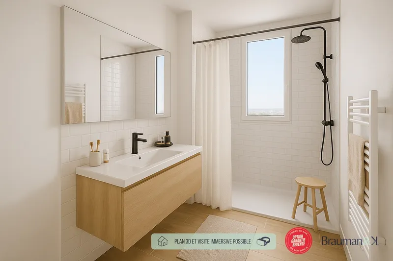 Studio neuf de 32 m² avec terrasse de 15 m² - Photo 2