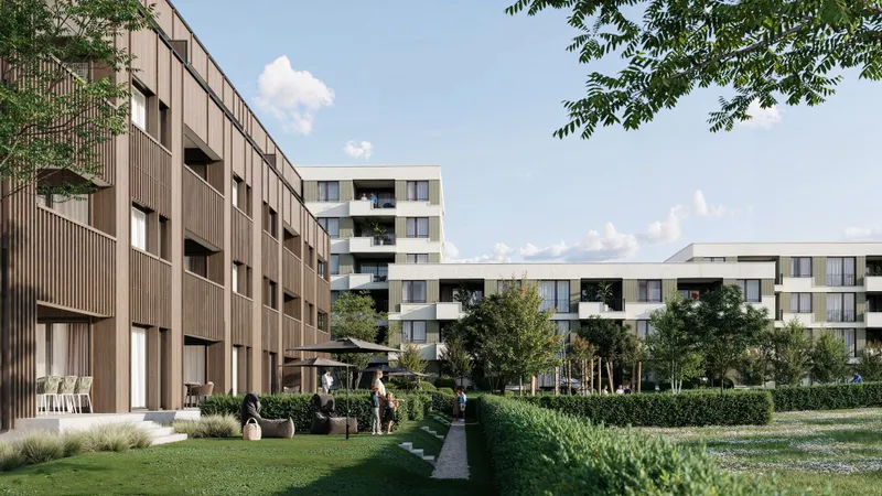 Wohnen im Grünen - 4,5-Zimmer Gartenwohnung in Therwil - Photo 2