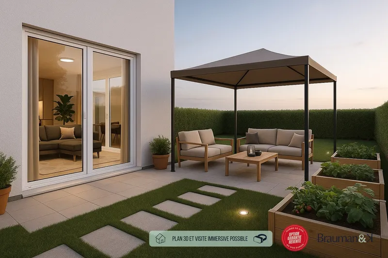 3 PIÈCES de 65m² offrant 129m² de surface privative + PKG(s) - Photo 5