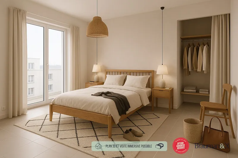 2 PIÈCES de 53m² + PKG(s) - Photo 2