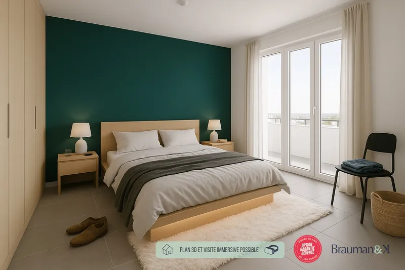 2 pièces de 36 m² - Photo 2