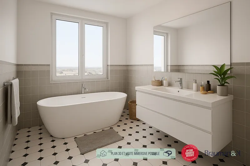 3 PIÈCES de 62m² + EXT(s) de 6m² + PKG(s) - Photo 4