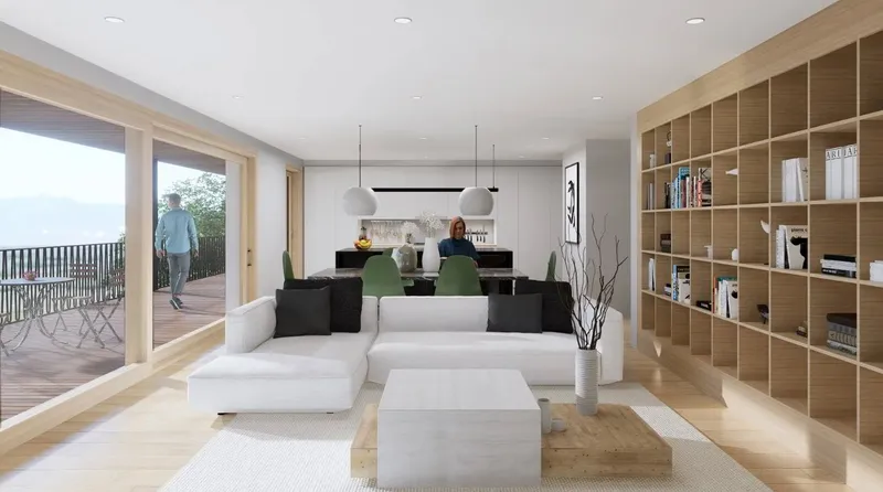 LES TERRASSES DU CHÂTEAU : NOUVEAUX 3.5 PIÈCES DE PLAIN-PIED À MARLY - Photo 4