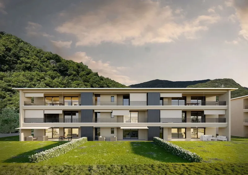 Residenza Monte Gaggio - Appartamento 4,5 Locali con giardino - B 15 - Photo 2