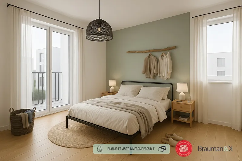 2 PIÈCES de 34m² + JARDIN de 20m² - Photo 2