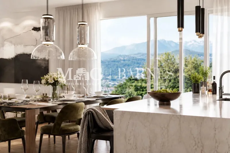 Collina d'Oro: Appartamento 4.5 locali con terrazzo in nuova residenza - Photo 4