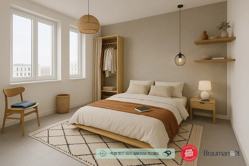 3 PIÈCES de 57m² - Photo 3