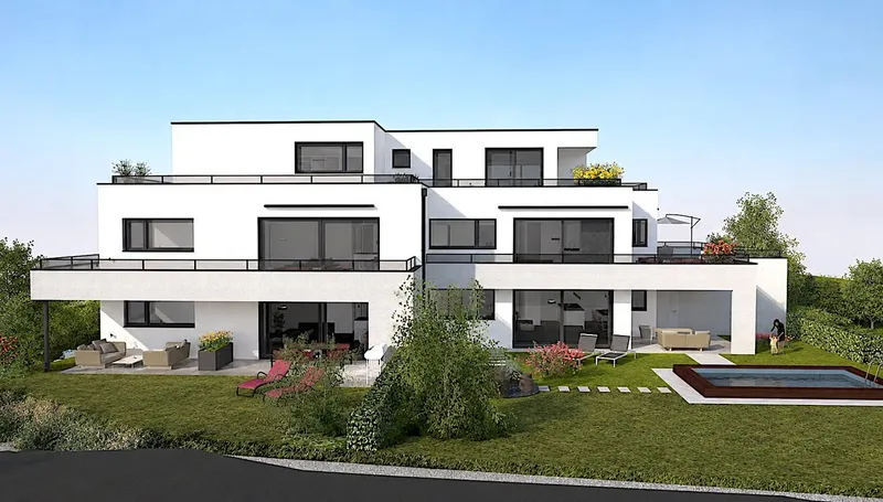3.5 Zimmer Attika-Wohnung mit 140m2 Terrasse - Photo 3