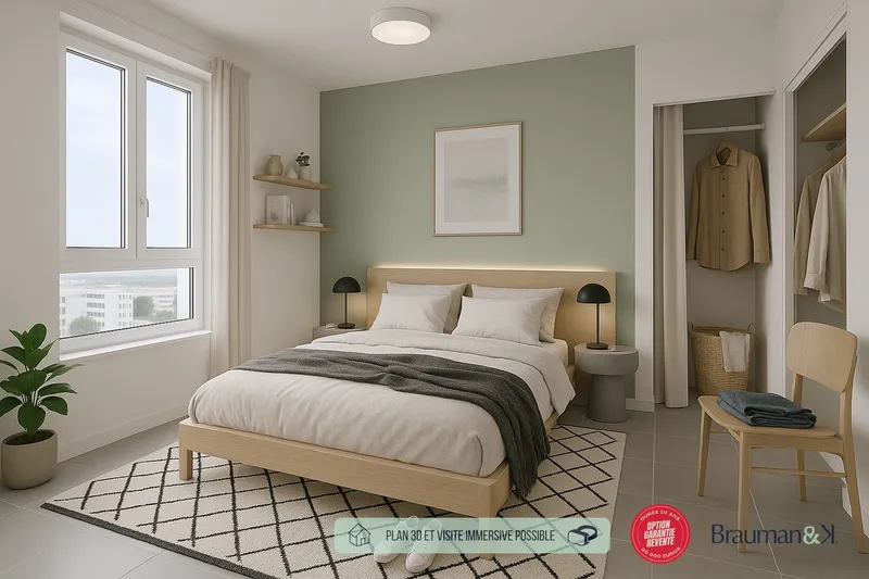 Appartement T4 de 84 m² avec parking - Photo 4