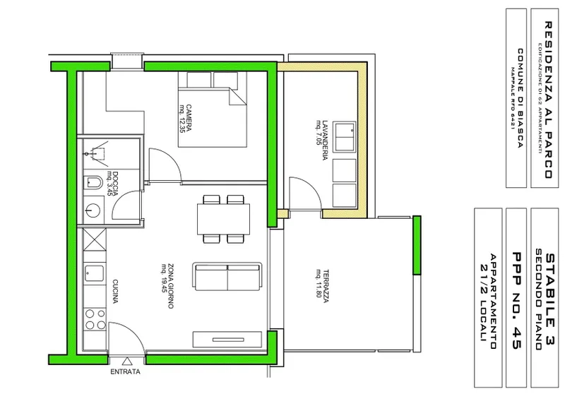 NUOVO APPARTAMENTO 2.5 LOCALI IN EDIFICAZIONE A BIASCA - Photo 5