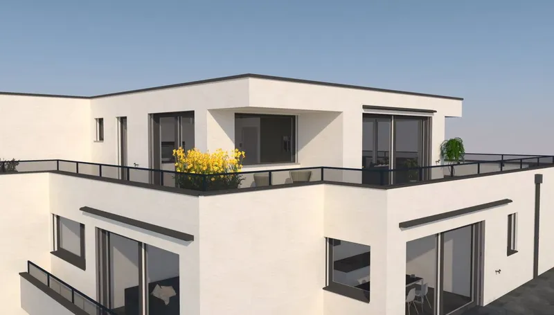 3.5 Zimmer Attika-Wohnung mit 140m2 Terrasse - Photo 4