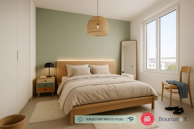 Appartement T3 de 68 m² avec terrasse de 19 m² et jardin de 134 m² et parking - Photo 3