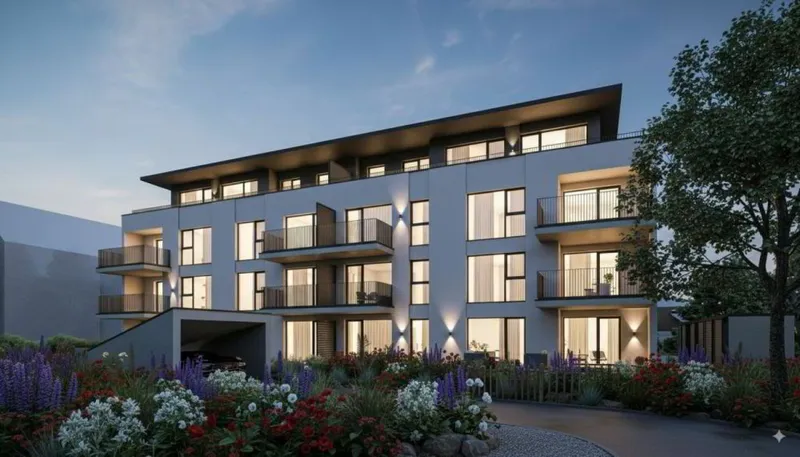 Über den Dächern - 4.5-Zimmer-Attikawohnung mit grosser Terrasse - Neubau in Niederbipp - Photo 3