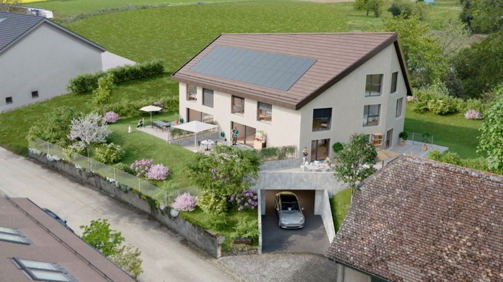 Construction de 3 villas contiguës de 5.5pces | dreamo.ch