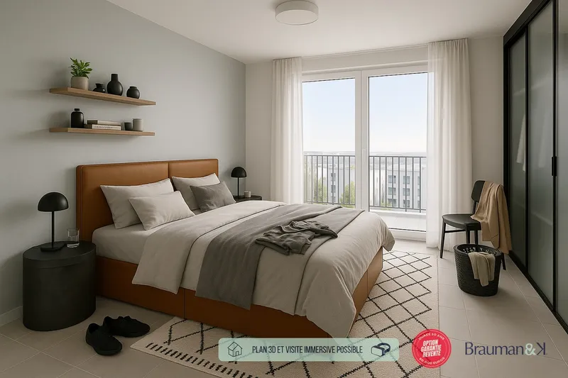 2 PIÈCES de 47m² + EXT(s) de 10m² + PKG(s) - Photo 2