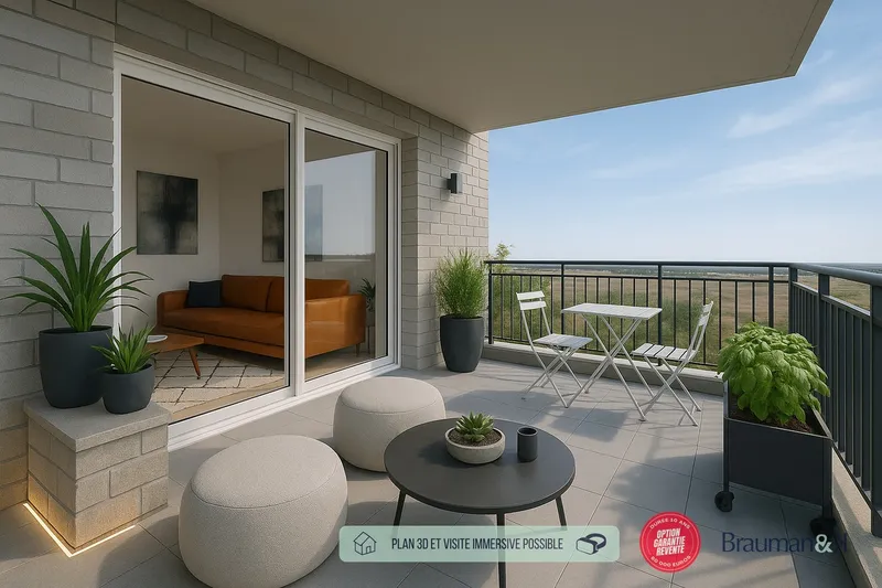 1 PIÈCES de 34m² + EXT(s) de 10m² - Photo 3