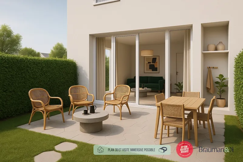 3 PIÈCES de 55m² + JARDIN de 20m² + PKG(s) - Photo 5