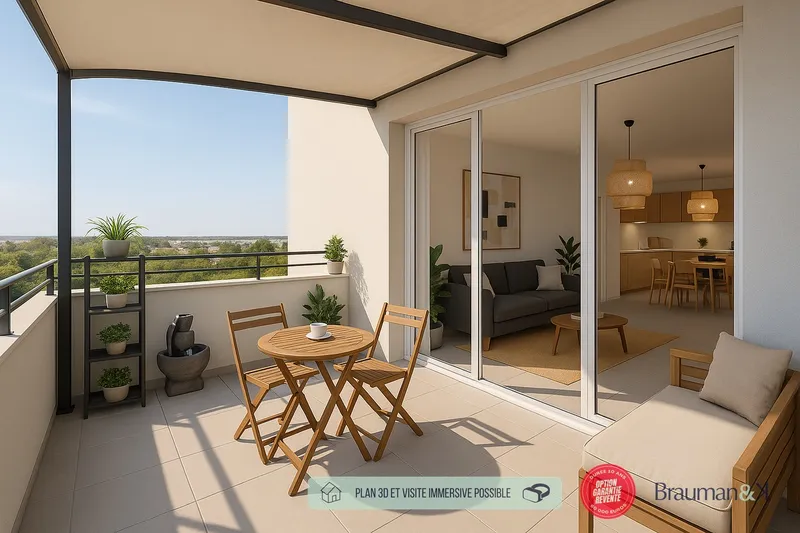 2 PIÈCES de 55m² + EXT(s) de 9m² + PKG(s) - Photo 4
