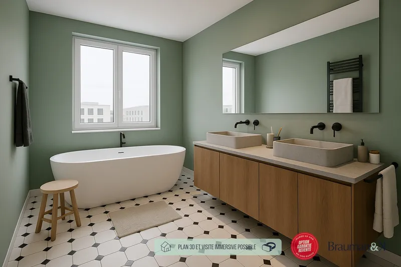 T2 neuf de 45 m² avec parking - Photo 3