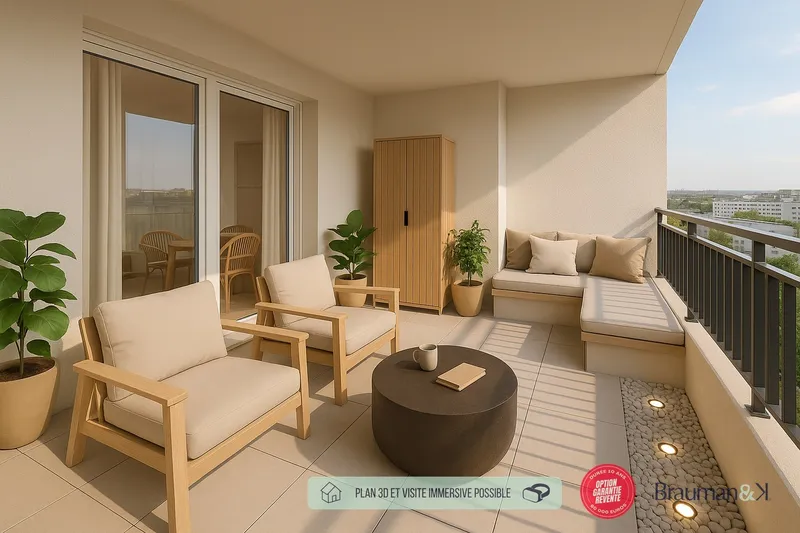 3 PIÈCES de 68m² + EXT(s) de 12m² - Photo 5