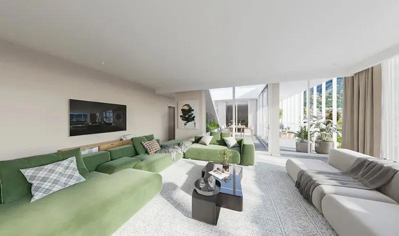 Luxuriöse 5.5-Zimmer-Penthouse-Residenz mit großzügiger Dachterrasse - Photo 4