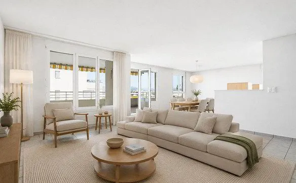Familienwohnung mit Weitblick - sofort bezugsbereit - Photo 4