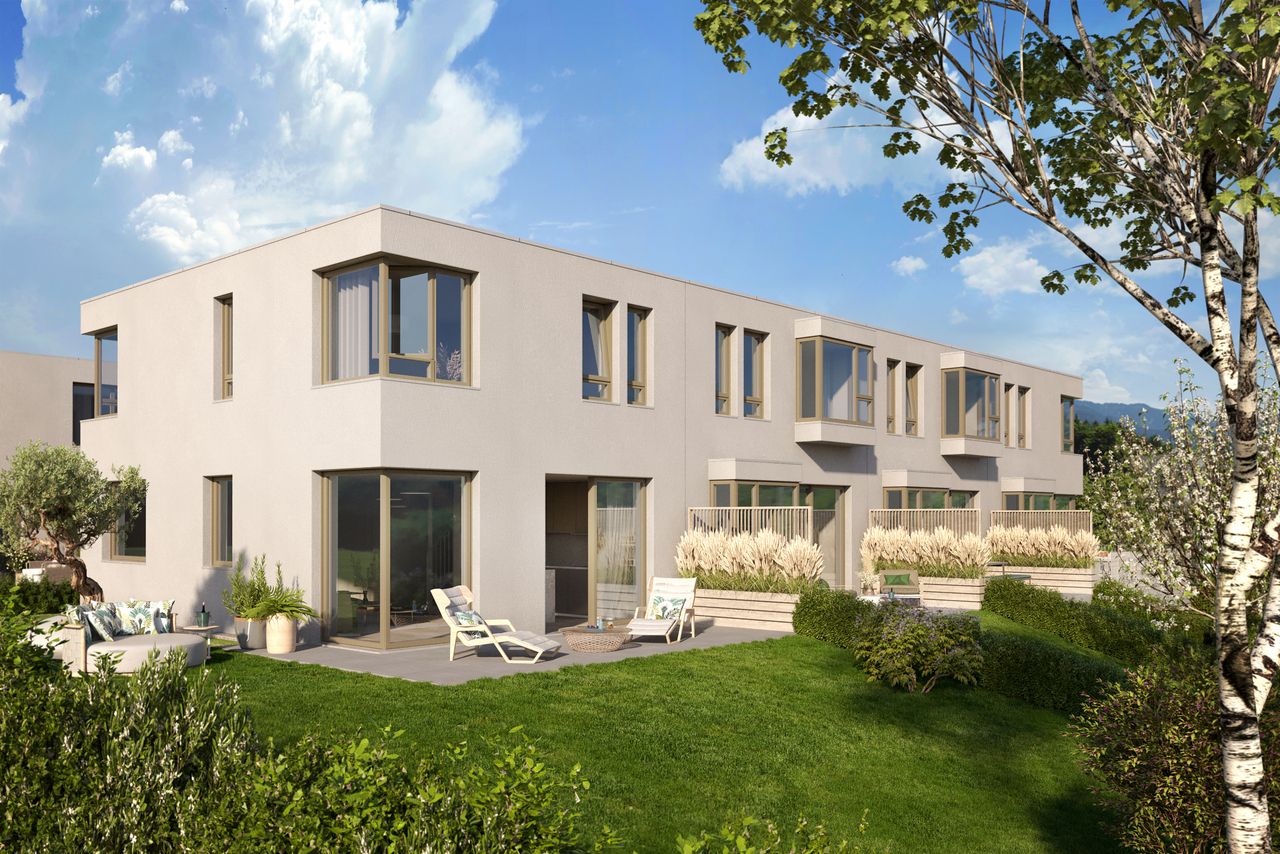 Nouveau projet de 7 belles villas modernes - chantier en cours