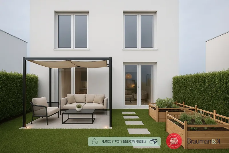 2 PIÈCES de 34m² + JARDIN de 20m² - Photo 4