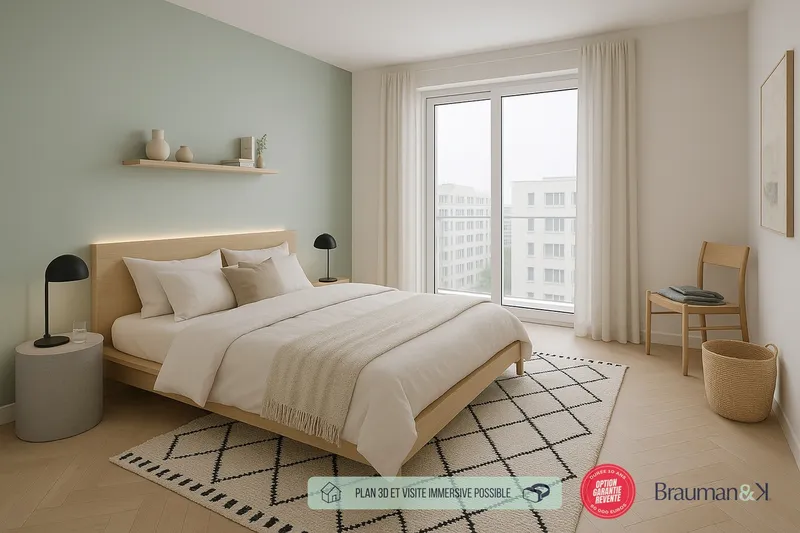 Appartement T3 de 62 m² - Photo 2