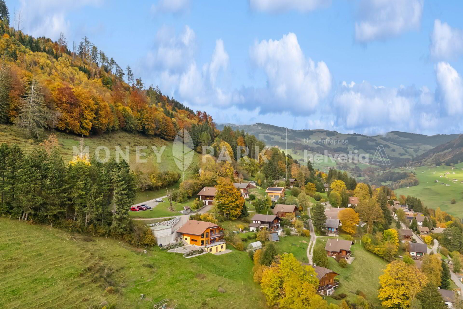 Villa familiale avec vue panoramique à Crésuz