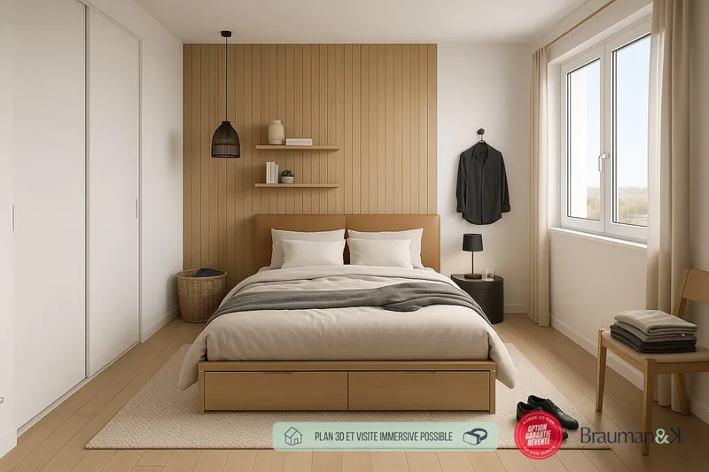 Appartement T5 de 107 m² avec terrasse de 20 m² et parking - Photo 4