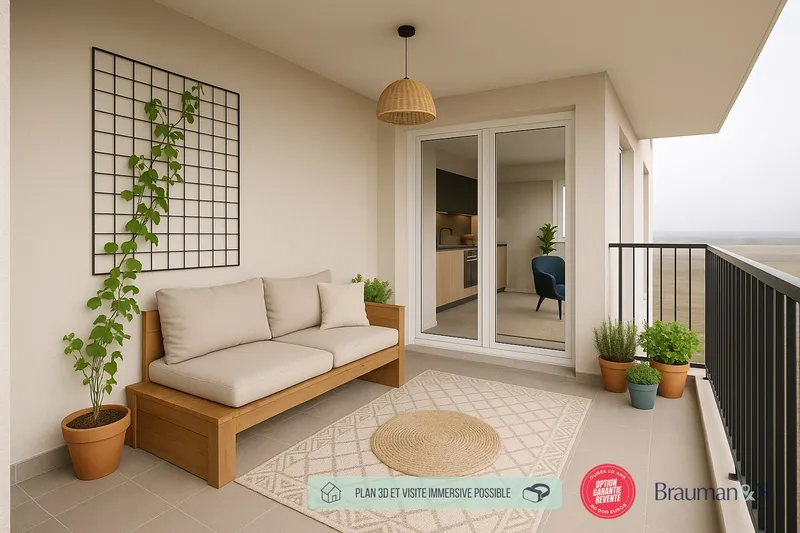 3 PIÈCES de 61m² + EXT(s) de 4m² + PKG(s) - Photo 5