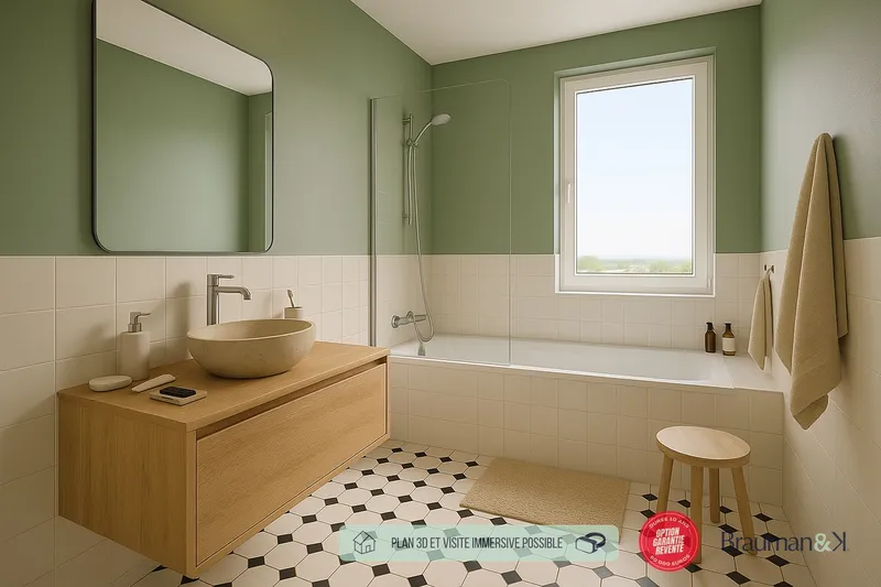 3 PIÈCES de 60m² offrant 88m² de surface privative + PKG(s) - Photo 4