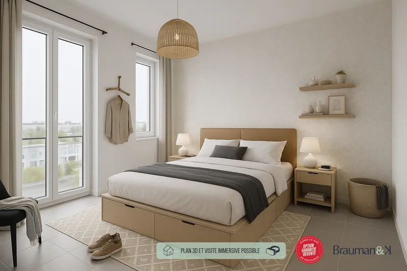3 PIÈCES de 66m² + PKG(s) - Photo 2