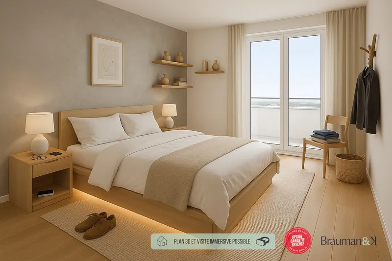 Appartement T5 de 104 m² avec terrasse de 86 m² et parking - Photo 3