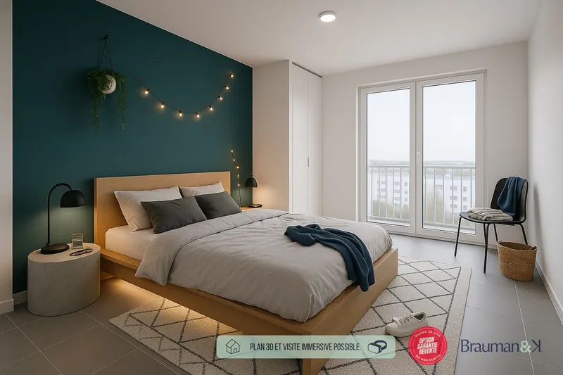 5 pièces de 104 m² avec terrasse de 17 m² et 2 parkings - Photo 3
