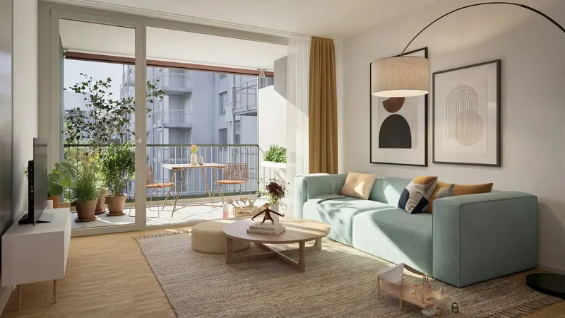 Appartement à louer, 2.5 pièces, 58 m², Pratteln