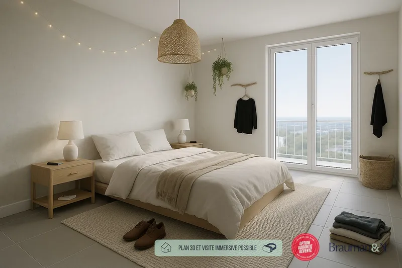 Appartement T5 de 104 m² avec terrasse de 31 m² et parking - Photo 2