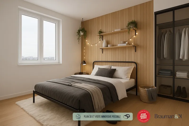 4 pièces de 75 m² avec terrasse de 6 m² et parking - Photo 4