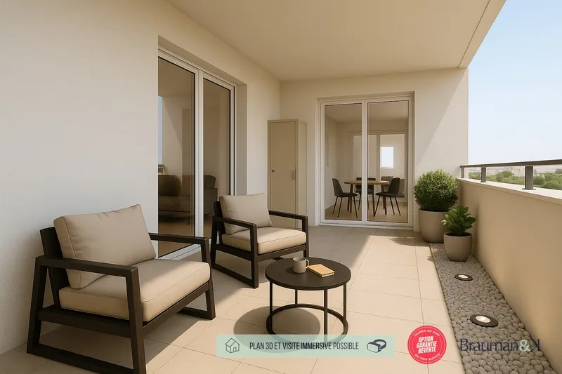 3 PIÈCES de 54m² + EXT(s) de 7m² + PKG(s) - Photo 5