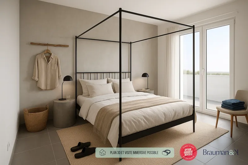 3 PIÈCES de 65m² offrant 104m² de surface privative - Photo 3