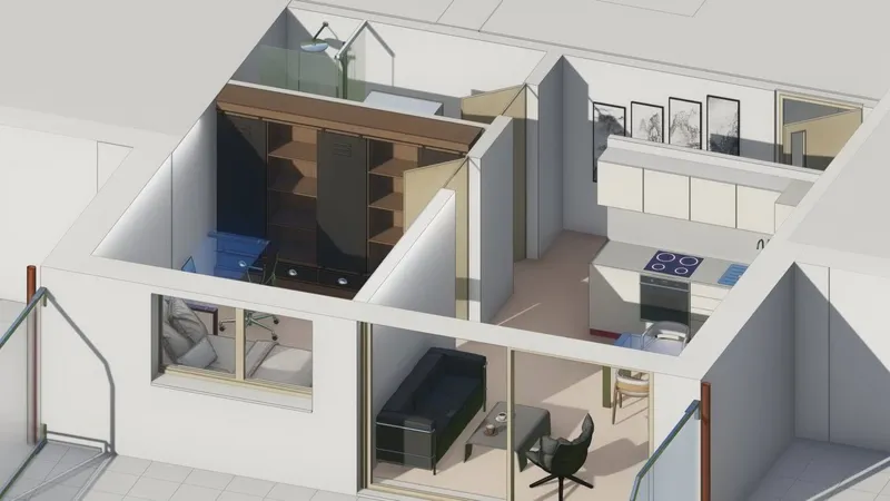 Appartement neuf de 2.5 pièces avec terrasse et vue à Crans-Montana - Résidence principale - Photo 3