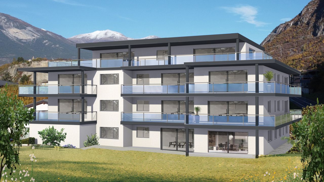 A VENDRE GRAND APPARTEMENT 3.5 PCES A CHIPPIS